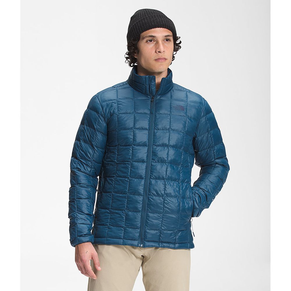 The North Face Insulated Jacket Mens Australia - The North Face Thermoball™ Eco Blue (RBF-617295)